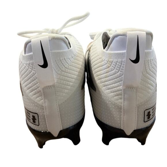 Nike Alpha Menace Elite 4 Football Cleats Size 11.5 White Navy Black FZ7701-105 main image 8